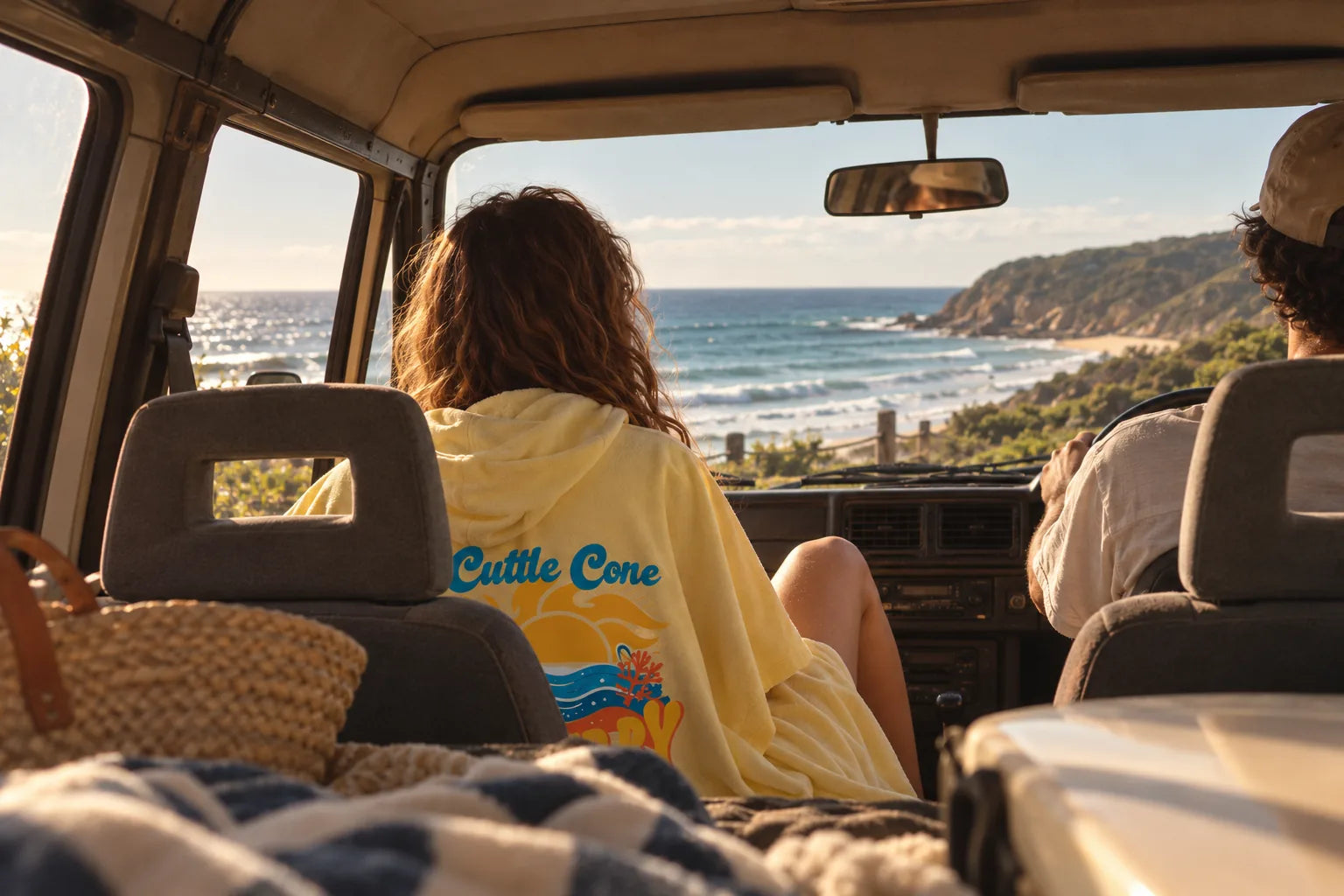 Cuttle Hood on a coastal road trip